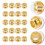 Golden Guitar String Beads for Folk Guitar Replacement 20Pcs Practical Use 4
