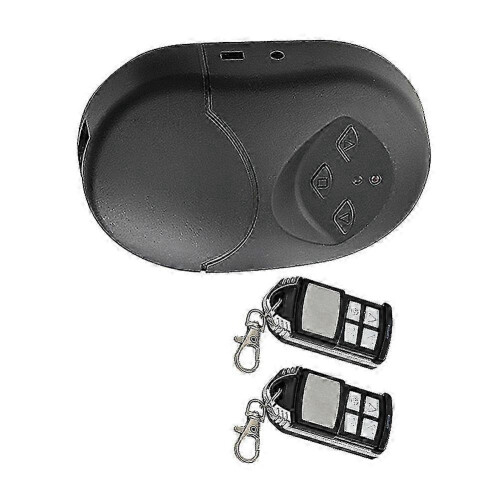 Tube Motor Controller Rear Button Version Remote Control Friendly Materials 433 Black 1