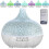 Essential Oil Diffuser, 550ml Ultrasonic Humidifier Electric Diffuser, 7 Colors LED Lights 1