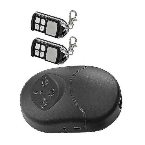 Tube Motor Controller Rear Button Version Remote Control Friendly Materials 433 Black 2