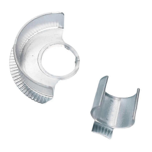 Grinding Machine Clamp Chuck Elbow Engraving Polisher Accessory Transparent