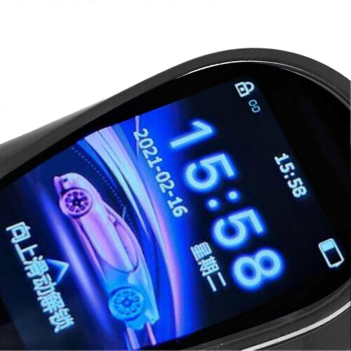 LCD Touch Screen Car Keys Keyless Entry Remote Key Start Stop Engine Button Car Models Black 2