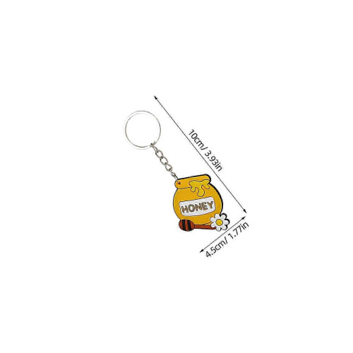 Keychain Bee Theme Decorative Accessory for Decoration 12Pcs 1