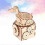 Wooden Musical Box for Decoration Dog Pattern 1Pcs Educational Assembly Toy 5