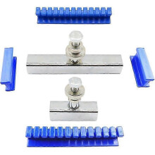 Car Dent Repair Tool Kit, Dent Removal Tool Kit, Nylon Auto Body Dent 6 Pack Blue Glue Tabs Dent