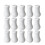 20 Pieces White Blind Pull Cord Knobs 1.26" X 0.75" Wood Window Blinds Wooden Cord Ball Pulls 1