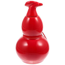 Ceramic Gourd Jar for Tea Storage Use Red Portable Canister