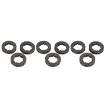 9Pcs Tool Parts Metal Chainsaw Spare Part Chain Saw Sprocket Rim Power Mate 325-7 Chainsaw Silver