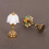 Mini lampe de table rétro, artisanat, décoration de bureau, miniature de maison de poupée, modèle B, multistyle 4