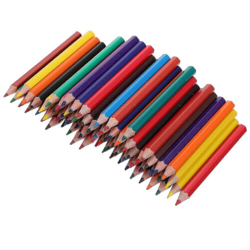 Crayons de couleur pour enfants, 6 sets portables mini