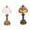 Mini lampe de table rétro, artisanat, décoration de bureau, miniature de maison de poupée, modèle B, multistyle 5