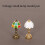 Mini lampe de table rétro, artisanat, décoration de bureau, miniature de maison de poupée, modèle B, multistyle 3