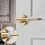 12 Pieces Silicone Door Handle Protector Door Handle Cover Wall Window Flexible (Transparent) 5