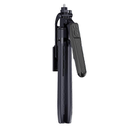 Camera Tripod Bluetooth Remote Control 360  Rotation for Video Recording and Live Streaming Black