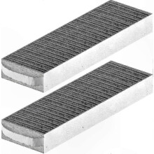 Filtres de rechange Ă charbon actif Bora Pure pour hottes aspirantes, paquet de 2