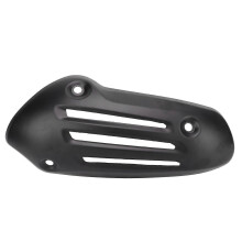 Protector térmico de tubo de escape de acero inoxidable para Vespa Sprint 150 125 150 (negro)
