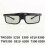 Shutter 3D Glasses for TW5700/5400/5600/930 for , 3D TV Rechargeable Bluetooth RF Projector Black 4