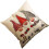 Housse de coussin décorative Père Noël pour canapé 1