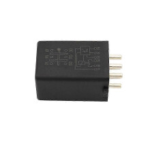 Relais de pompe à carburant 12 V 0015450505 0015450605 0015450705 Mercedes-Benz W123 280E 280CE 280SE (1977-1982) - Noir