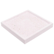 Porte-savon en diatomite rose pour salle de bain, absorbant l'eau, économiseur de savon