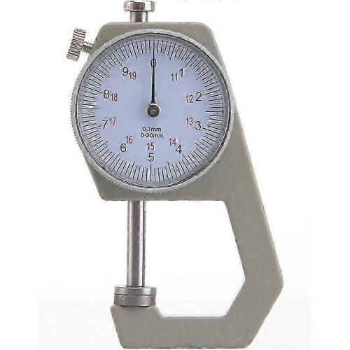 Mechanical micrometer for measuring paper/leather thickness 0 20 mm