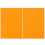 Silicone Placemat Heat Resistant for Home Use 6Pcs Orange 1