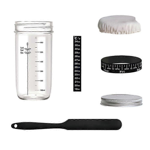 Sauerteig-Set, Sauerteigbrot in luftdichten Gläsern (730 ml)
