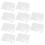 240Pcs Small Clear Plastic Beads Storage Box Hinged Lid Storage Small Items Crafts Hardware 1
