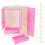 Doll Clothes Hangers Doll Wardrobe for Decoration 4Sets Rosy Mini Storage 2