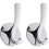 2PCS Towel Hook Robe Stainless Steel No Drilling Bathroom Kitchen Polished Surface 1
