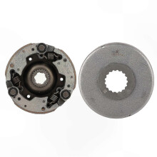 Embrague automático para ATV con tapa, conjunto de arranque de motor de 17 mm para motos de cross y karts chinos de 50 cc a 110 cc.