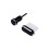 Black 2Pcs Anti Dust Plug Set for 3.5mm Earphone Jack and USB Type C 1