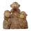 Monkey Figurine Trio for Stylish Home Office Embellishment Multi 1