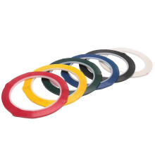 6 Rolls 1/8 Tape White Board Tape Lines Dry Erase Art Tape Tape, 108 Feet Per Roll As Shown