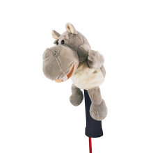 (Gray hippopotamus) HOT Animal Golf Club Headcover Wood Driver Head Cover Protection Gifts Mascot covers
