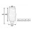 Spring Mount Flag Light Spring 1/2 Inch Spring Mount CB Spring Base Car RZR UTV Can Am ATV Silver 2