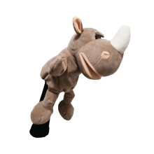 (Rhinoceros) 1PCS Animal Golf Club Headcover Wood Driver Head Cover Protection Gifts Mascot covers