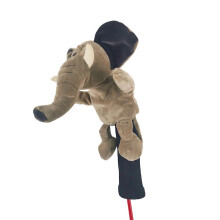(Elephant) 1PCS Animal Golf Club Headcover Wood Driver Head Cover Protection Gifts Mascot covers