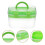 Double Layer Storage Box 2Pcs for Medicine Storage Portable Use 3