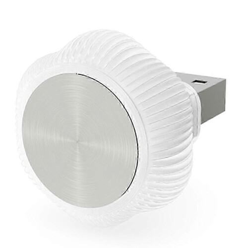 Car USB Ambient Lights LED Decorative Atmosphere Lamp Auto Interior Light Plug Ice Blue D 2