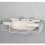 Porta sapone in alluminio con design a 3 fori, colore argento. 3