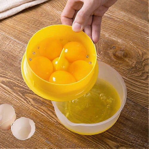 Egg Yolk Separator Kitchen Gadgets Egg Separator Tool Large Capacity Kitchen Accessories Yellow 1