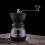 Coffee bean grinder Home coffee grinder Small coffee grinder Camping coffee grinder Black 5