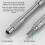 Pack 3 Flexible Drill Shaft 1/4" Hex Shank Drill Bit Holder Tight Space 15/20/30cm Power Tool 5