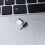 Black 2Pcs Anti Dust Plug Set for 3.5mm Earphone Jack and USB Type C 2