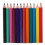 Crayons de couleur pour enfants, 6 sets portables mini 2