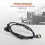 W164 ML350 ML320 GL350 GL450 R350 ABS Wheel Speed Sensor Set (4Pcs) Front Rear Replacement 4