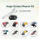 Tuerca de 5/8"-11 para amoladora angular. Kit de llave para amoladora angular, para amoladoras Milwaukee y de 4.5"/5"/7". 2