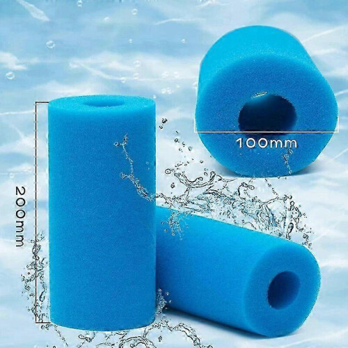 6Pcs Pool Filter Cotton Foam Filter Pool Pump Foam Sponge Pool Filter Sponge Pool Filter Sponge 1