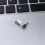 Black 2Pcs Anti Dust Plug Set for 3.5mm Earphone Jack and USB Type C 5